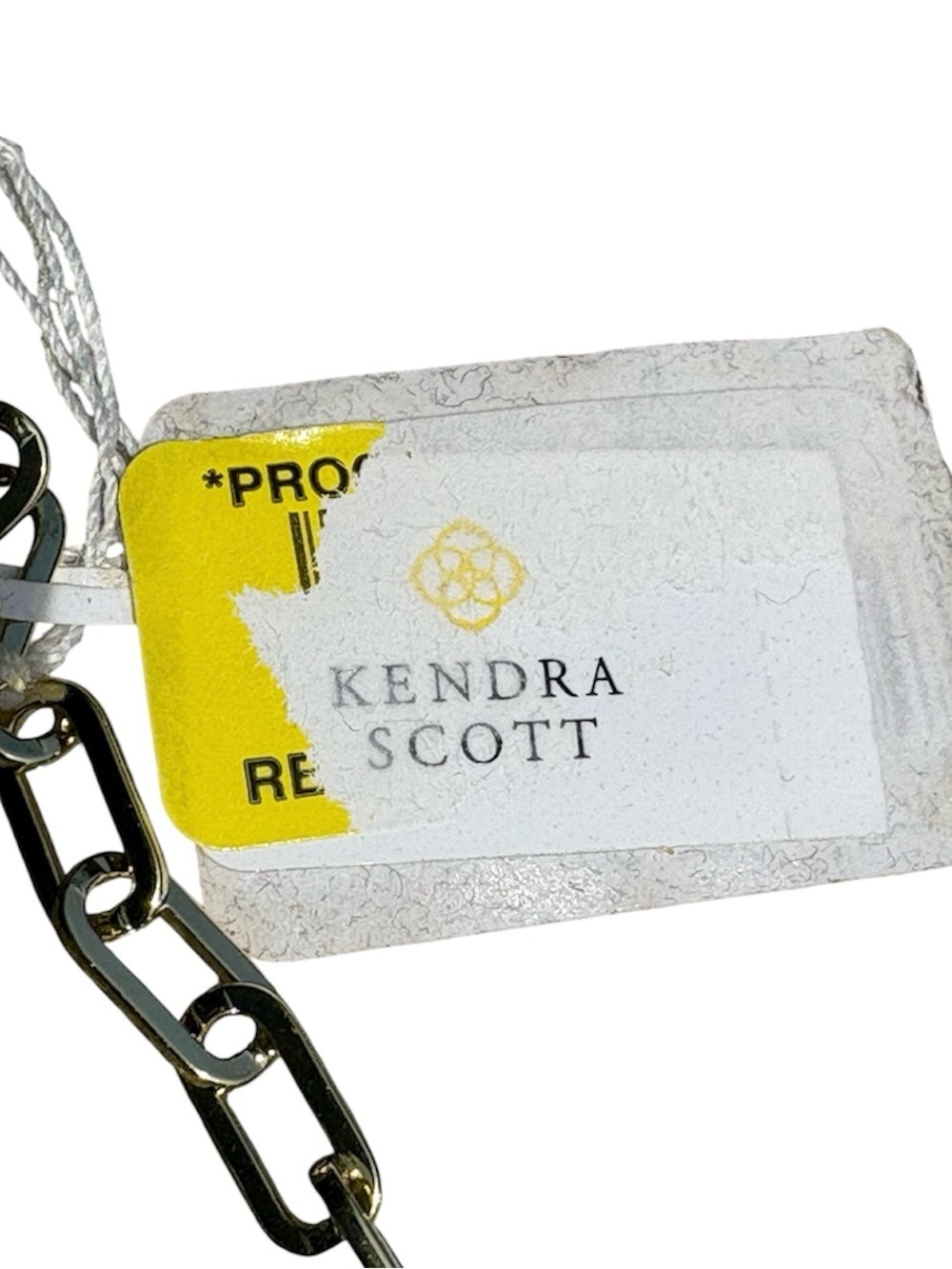 Kendra Scott Penny Gold Heart Chain Bracelet in Multi Mix NWT - Picture 4 of 8